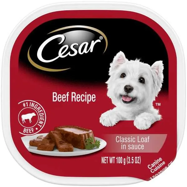 24/3.5 oz. Cesar With Beef In Meaty Juices - Health/First Aid